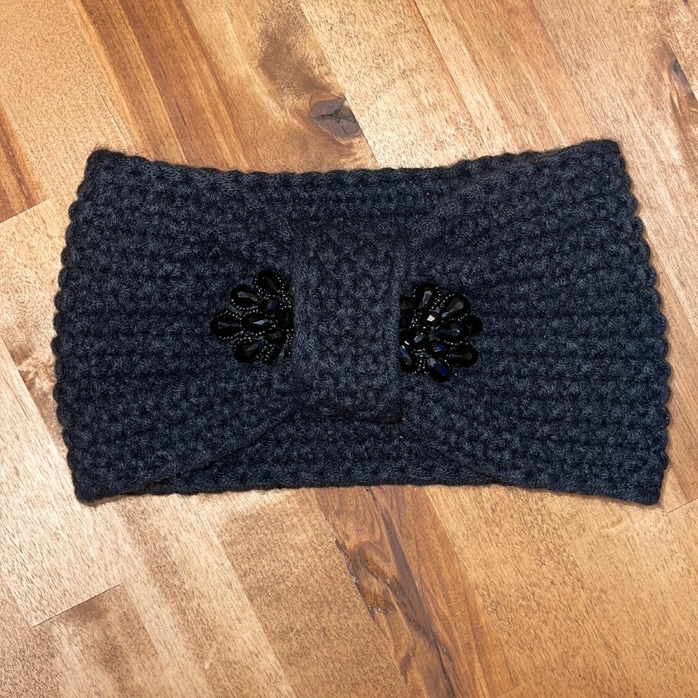 Embellished Cold Weather Head-Wrap